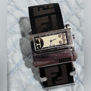 Fendi Canvas Watch